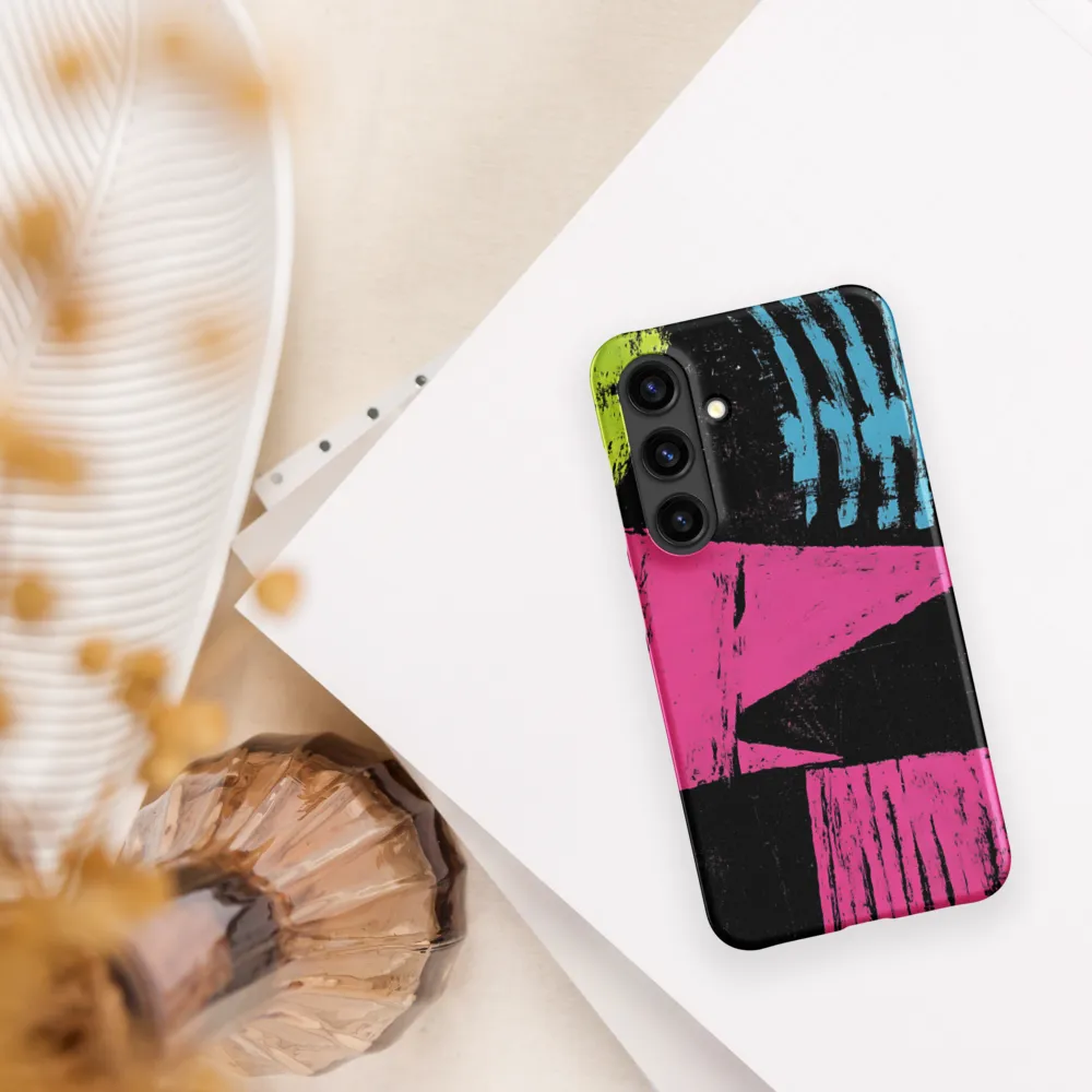 Dynamic Geometry | Phone Case |  S24 | Snap Case | Matte