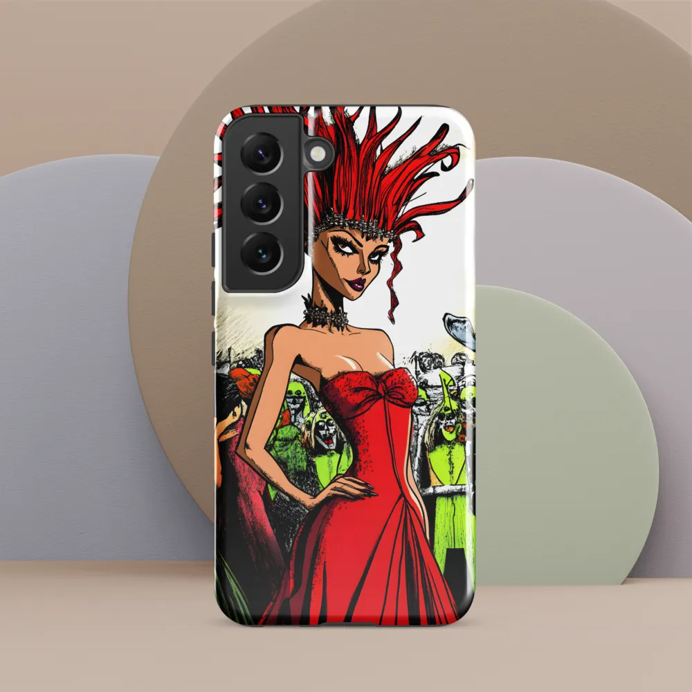 Fiery Elegance: A Fashion Statement