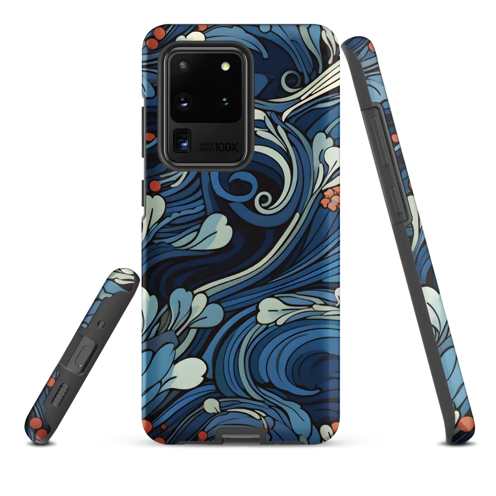 Nature's Elegance: An Oceanic Tapestry | Phone Case |  S20 Ultra | Tough Case | Matte