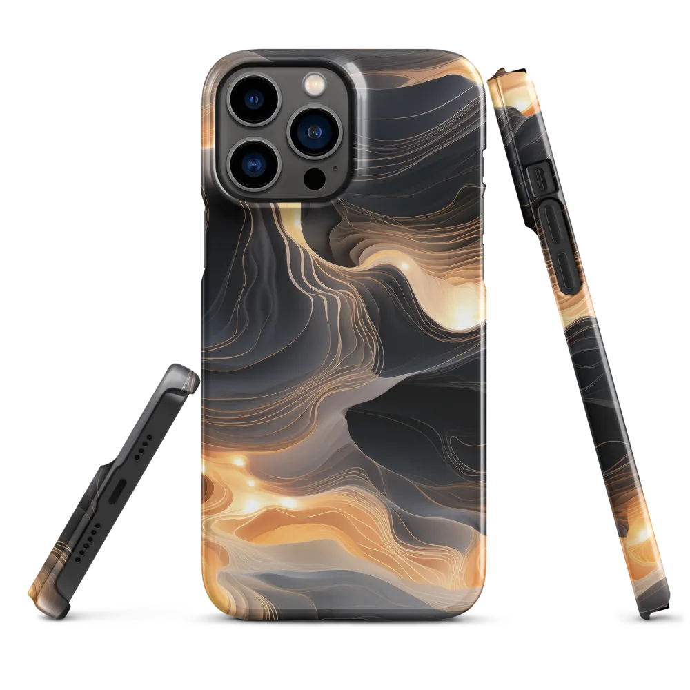 Fluid Harmony | Phone Case |  13 Pro Max | Snap Case | Glossy