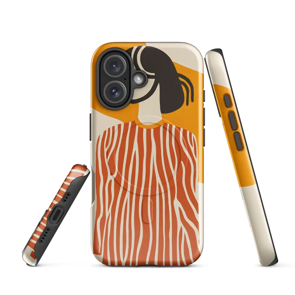Abstract Elegance | Phone Case |  16 | MagSafe® Tough Case | Glossy