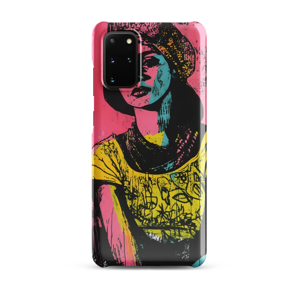 Urban Elegance: A Graffiti Portrait