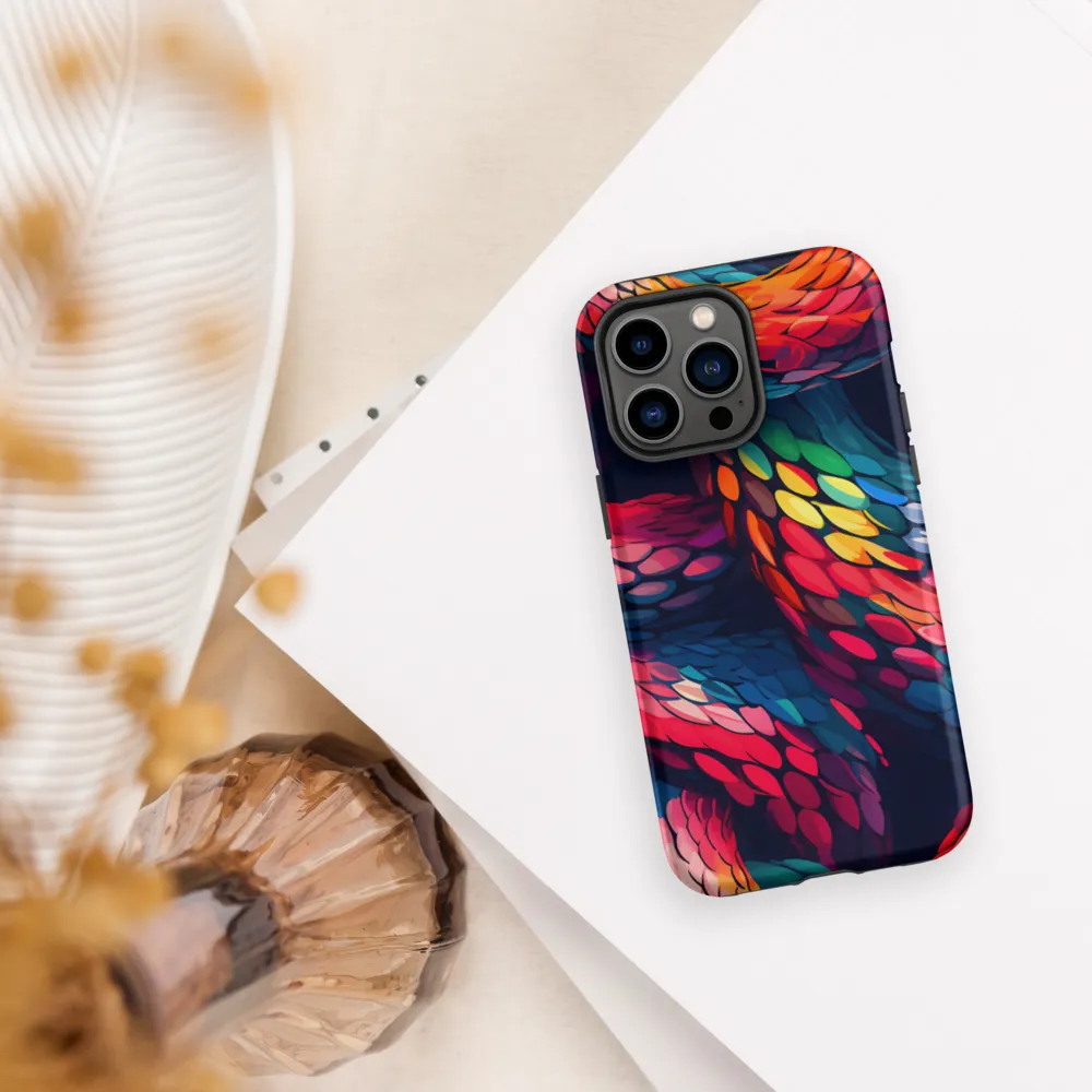 Serpentine Harmony | Phone Case |  14 Pro Max | Tough Case | Matte