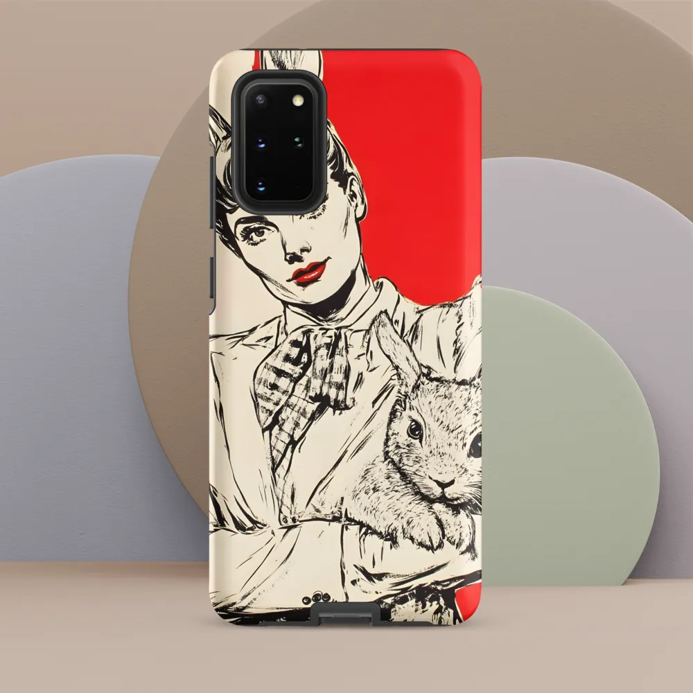 Whimsical Elegance: The Rabbit Lady