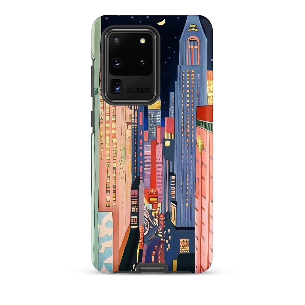 Urban Dreamscape: A Pop Art Night | Phone Case |  S20 Ultra | Tough Case | Matte