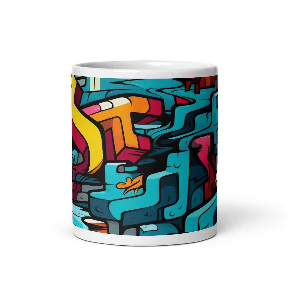 Urban Flow: A Graffiti Odyssey | Mugs | Multiple Sizes & Colors