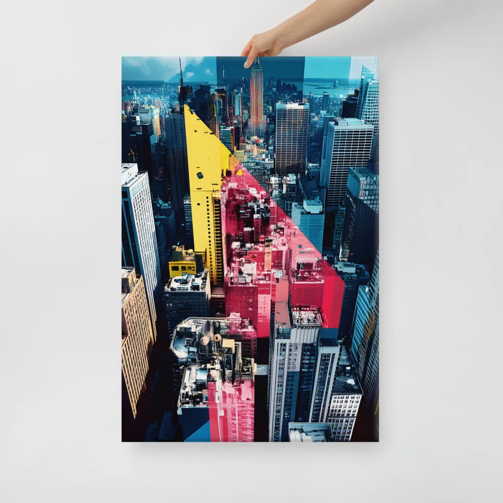 Dynamic Urban Symphony | Canvas | 24″×36″