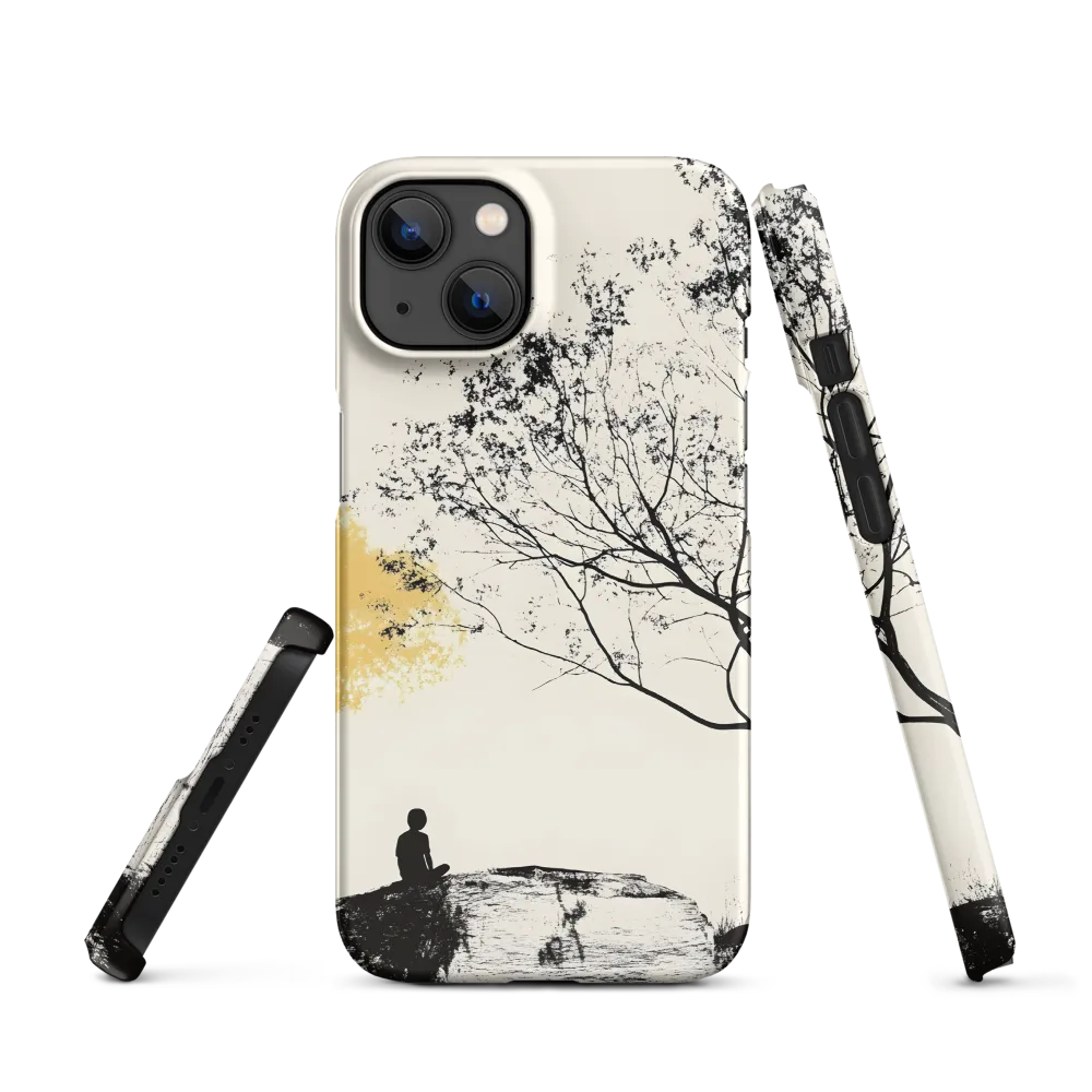 Whispers of Solitude | Phone Case |  13 | Snap Case | Matte