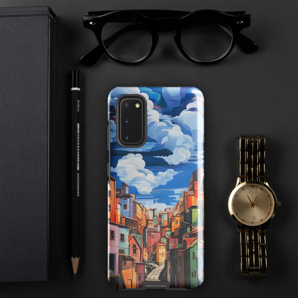 Whimsical Heights: A Vibrant Cityscape