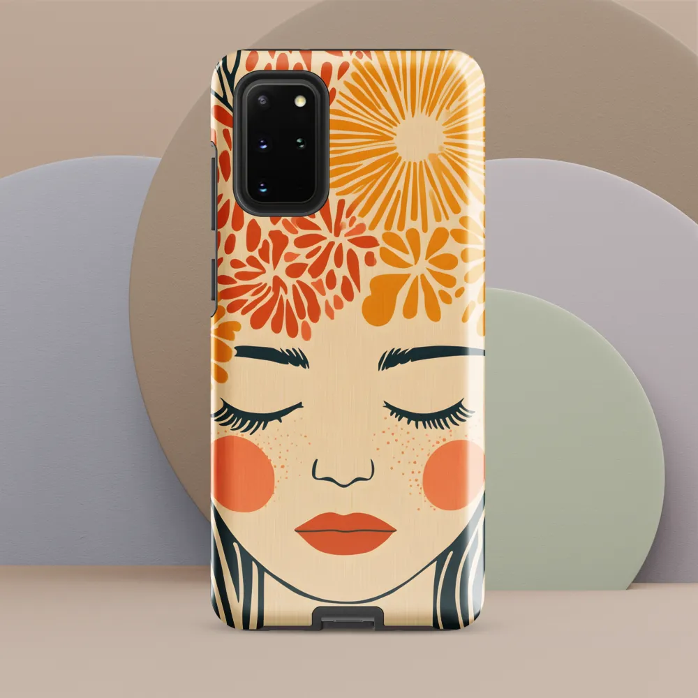 Serenity in Bloom | Phone Case |  S20 Plus | Tough Case | Glossy