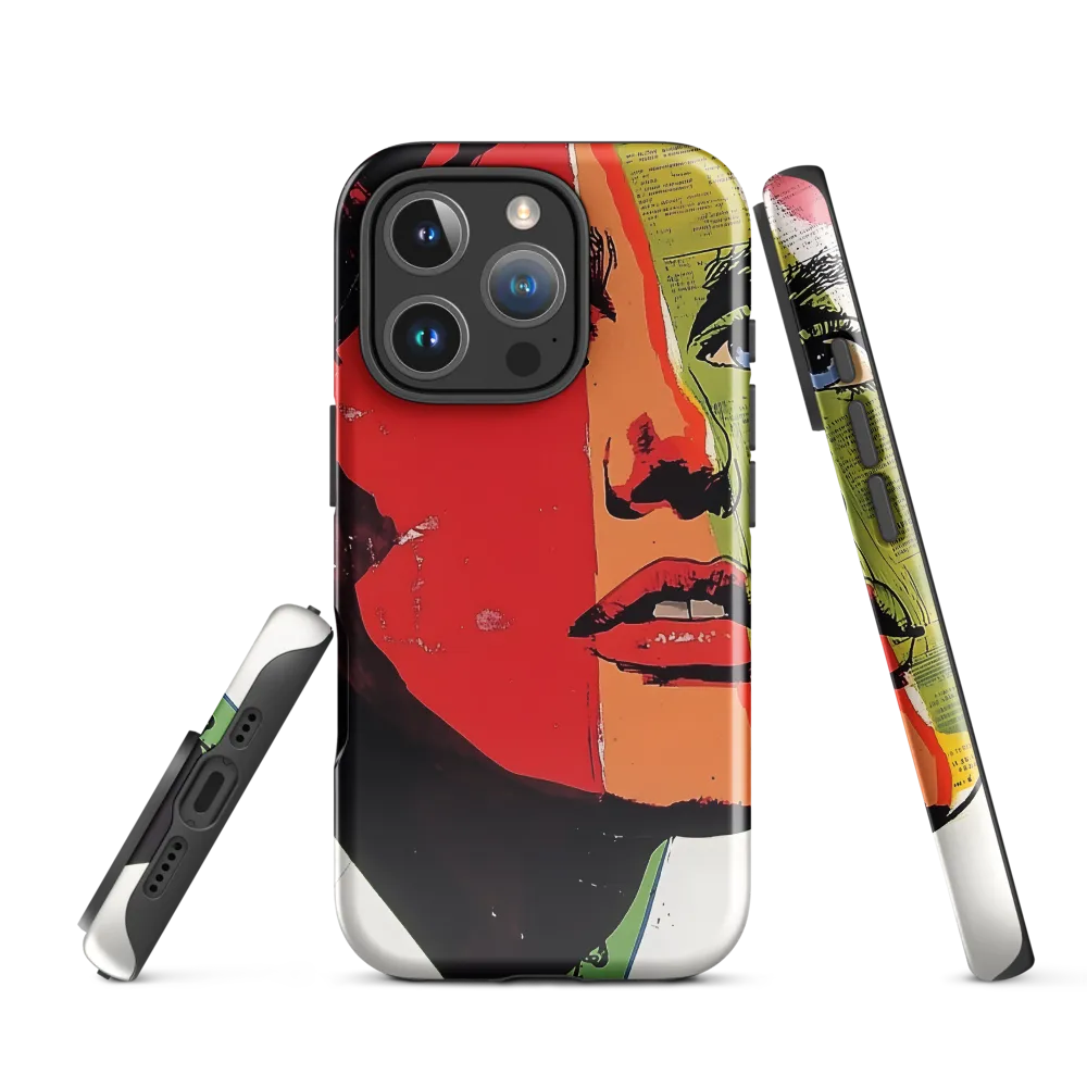 Vibrant Expressions: A Pop Art Portrait