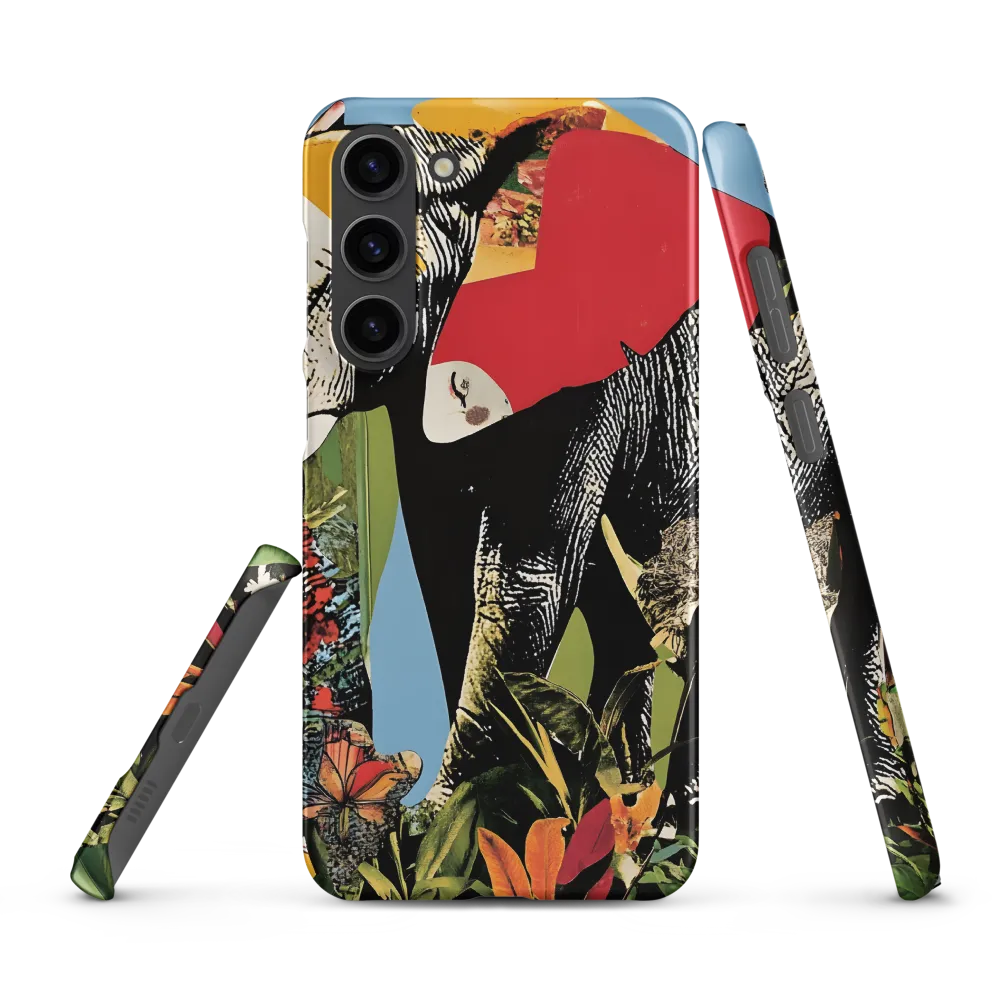 Harmony of Nature: The Elephant's Embrace | Phone Case |  S23 Plus | Snap Case | Matte