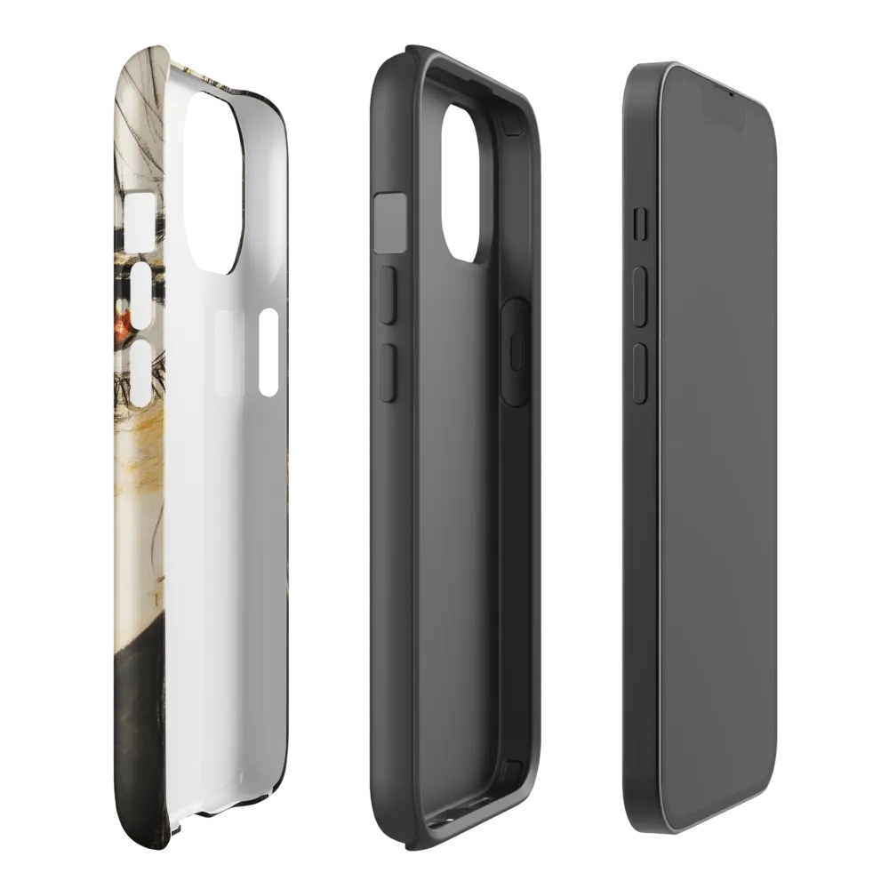 Gaze of Intensity | Phone Case |  14 | Tough Case | Glossy