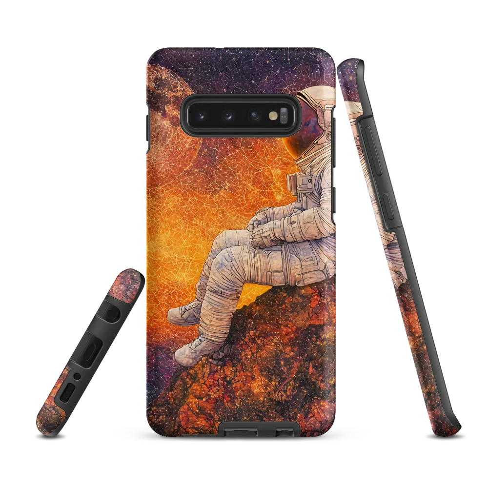 Cosmic Contemplation | Phone Case |  S10 Plus | Tough Case | Matte