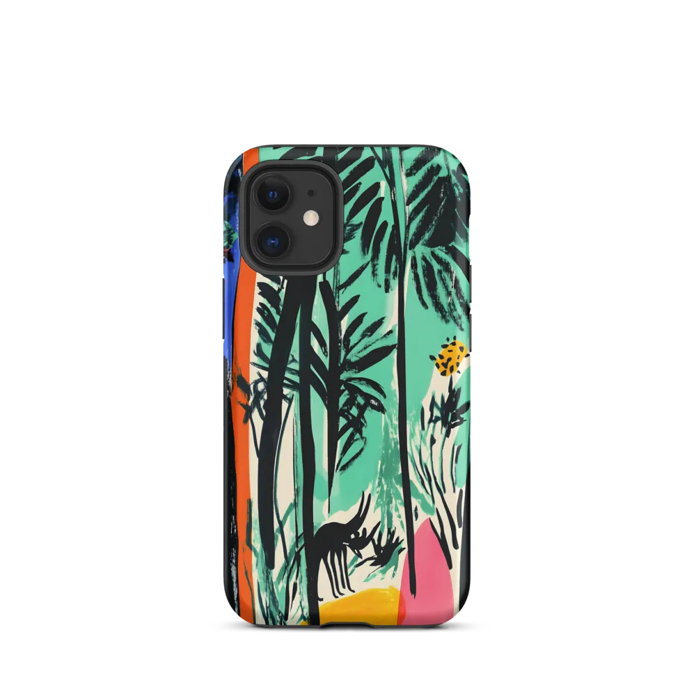 Whispers of the Jungle | Phone Case |  12 mini | Tough Case | Matte