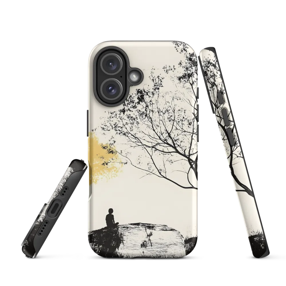 Whispers of Solitude | Phone Case |  16 | Tough Case | Matte