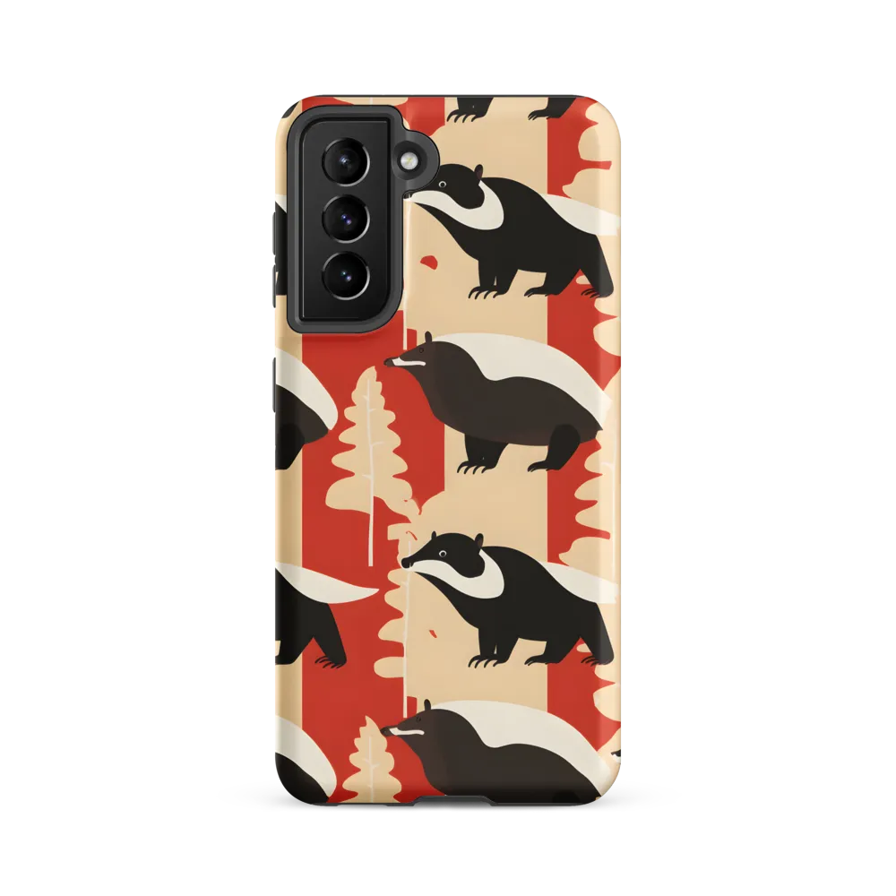 Wildlife Pattern: The Badger Tale
