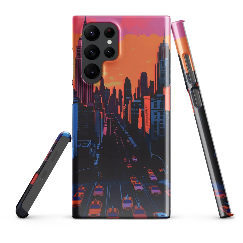 Sunset Over Skyscrapers