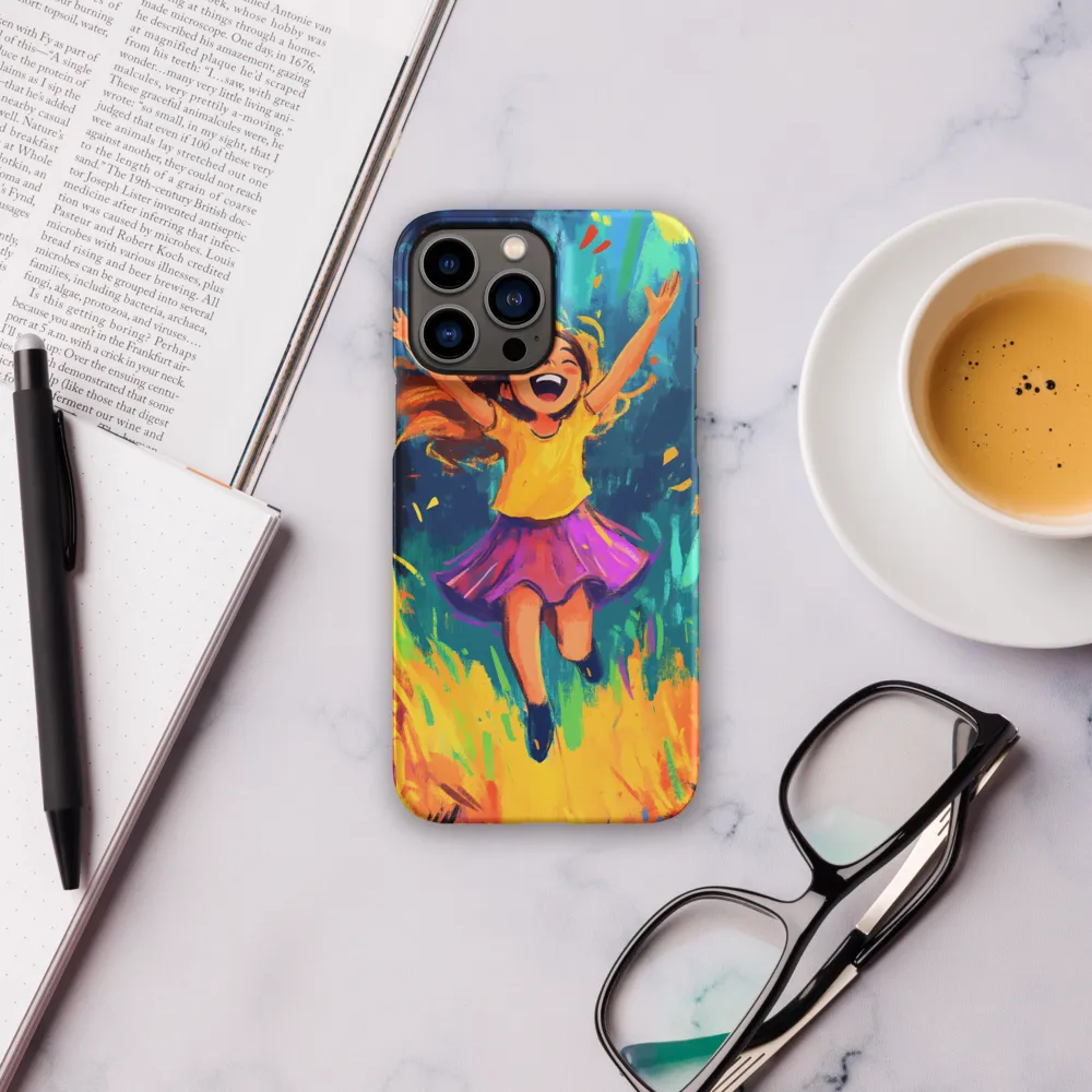 Joyful Escape into Nature | Phone Case |  13 Pro Max | Snap Case | Matte