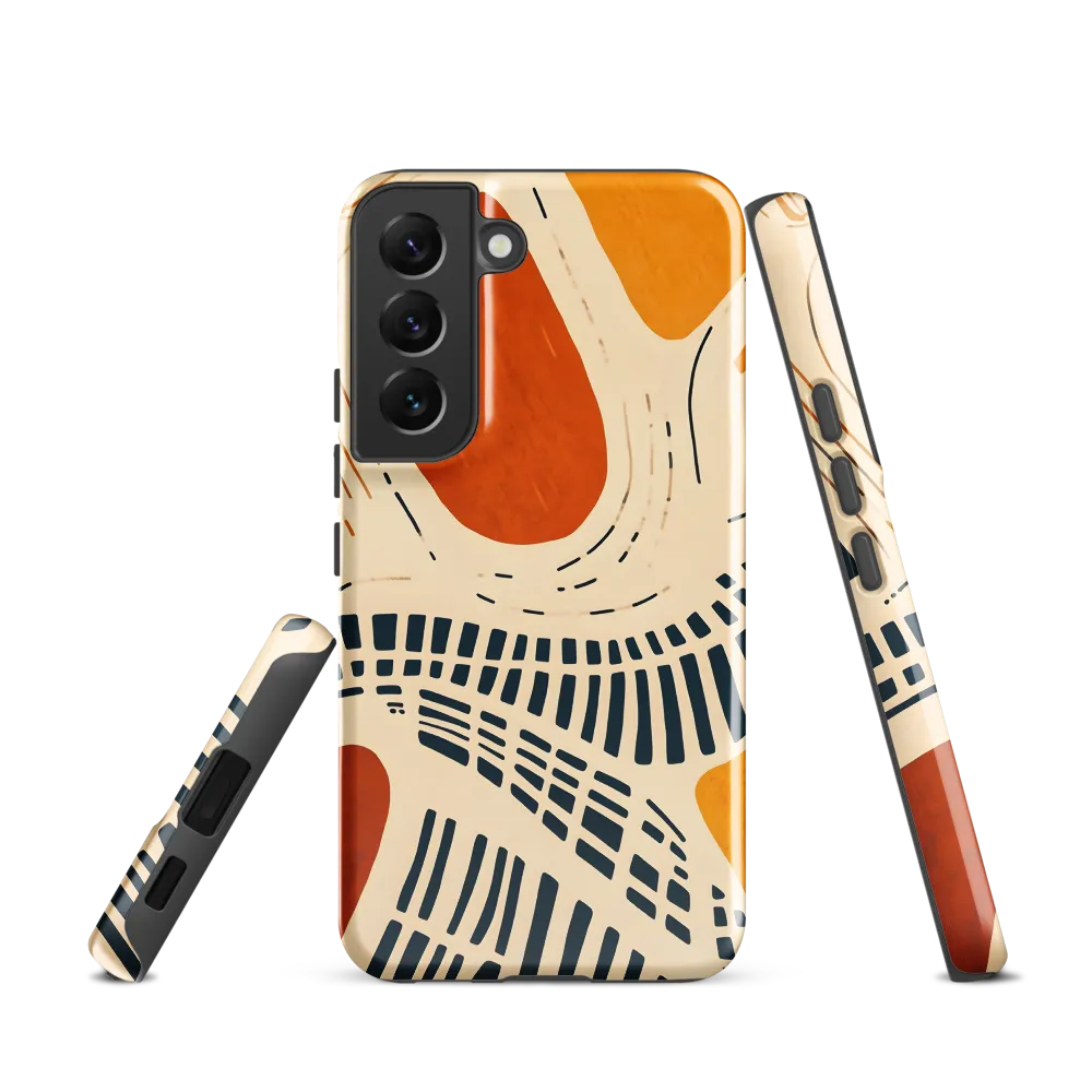 Urban Patterns in Harmony | Phone Case |  S22 | Tough Case | Glossy