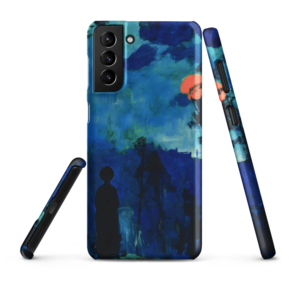 Solitude in Blue | Phone Case |  S21 Plus | Snap Case | Matte