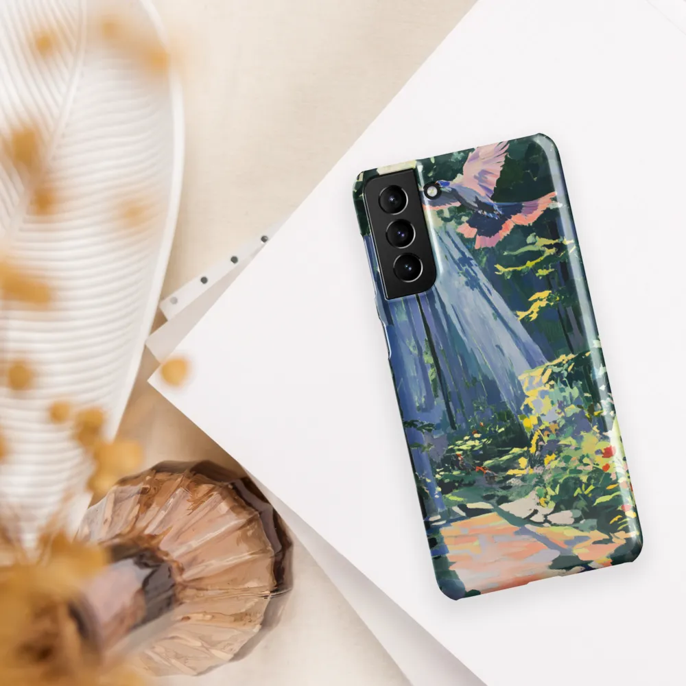 Flight of Light: A Serene Forest