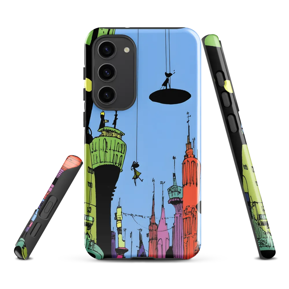 Whimsical Heights: A Futuristic Cityscape