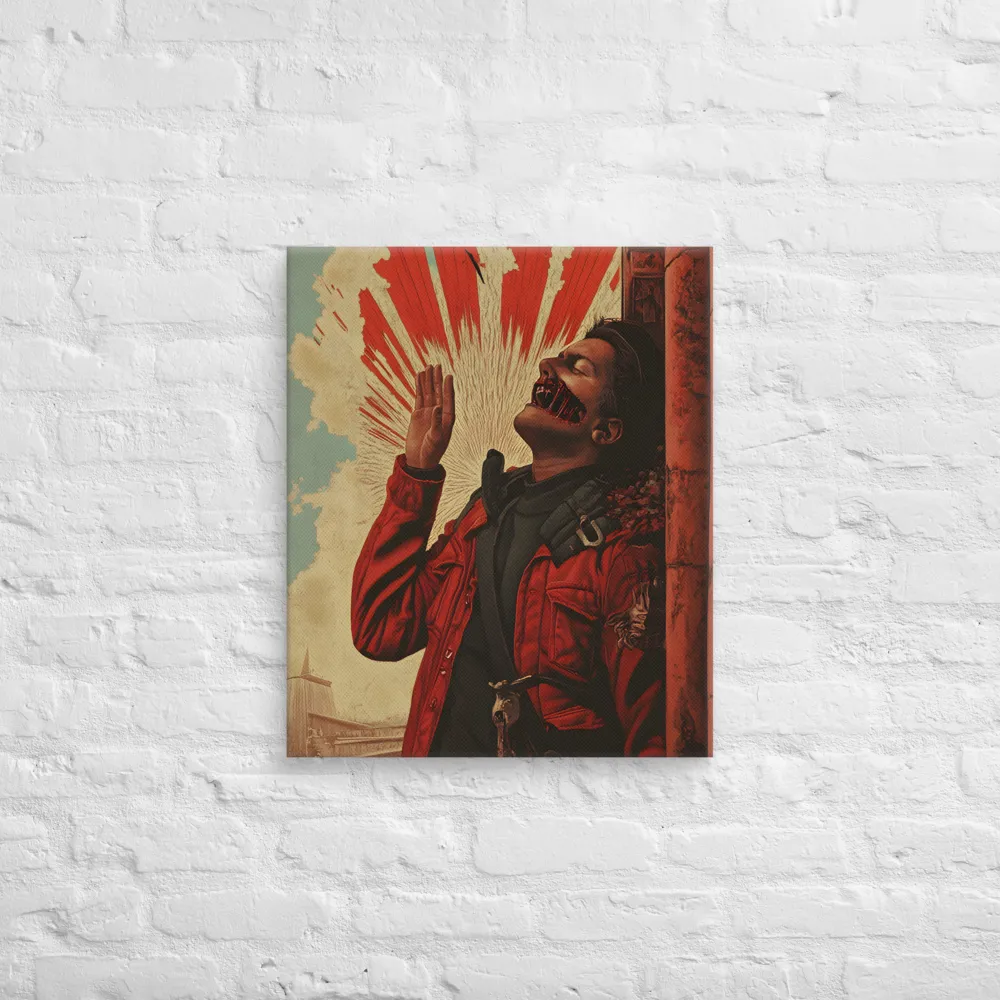 Defiant Echoes of Ruin | Canvas | 20″×24″