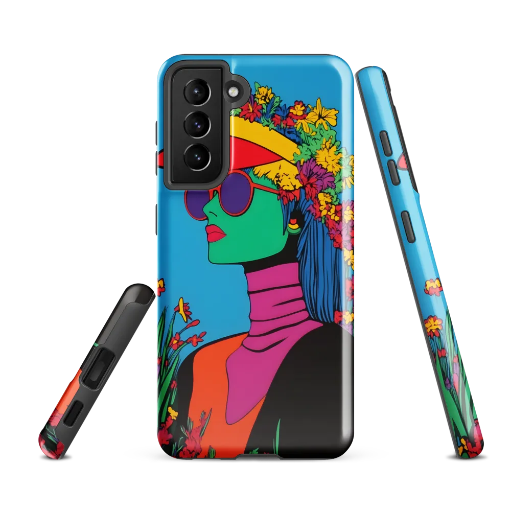 Botanical Elegance | Phone Case |  S21 FE | Tough Case | Glossy