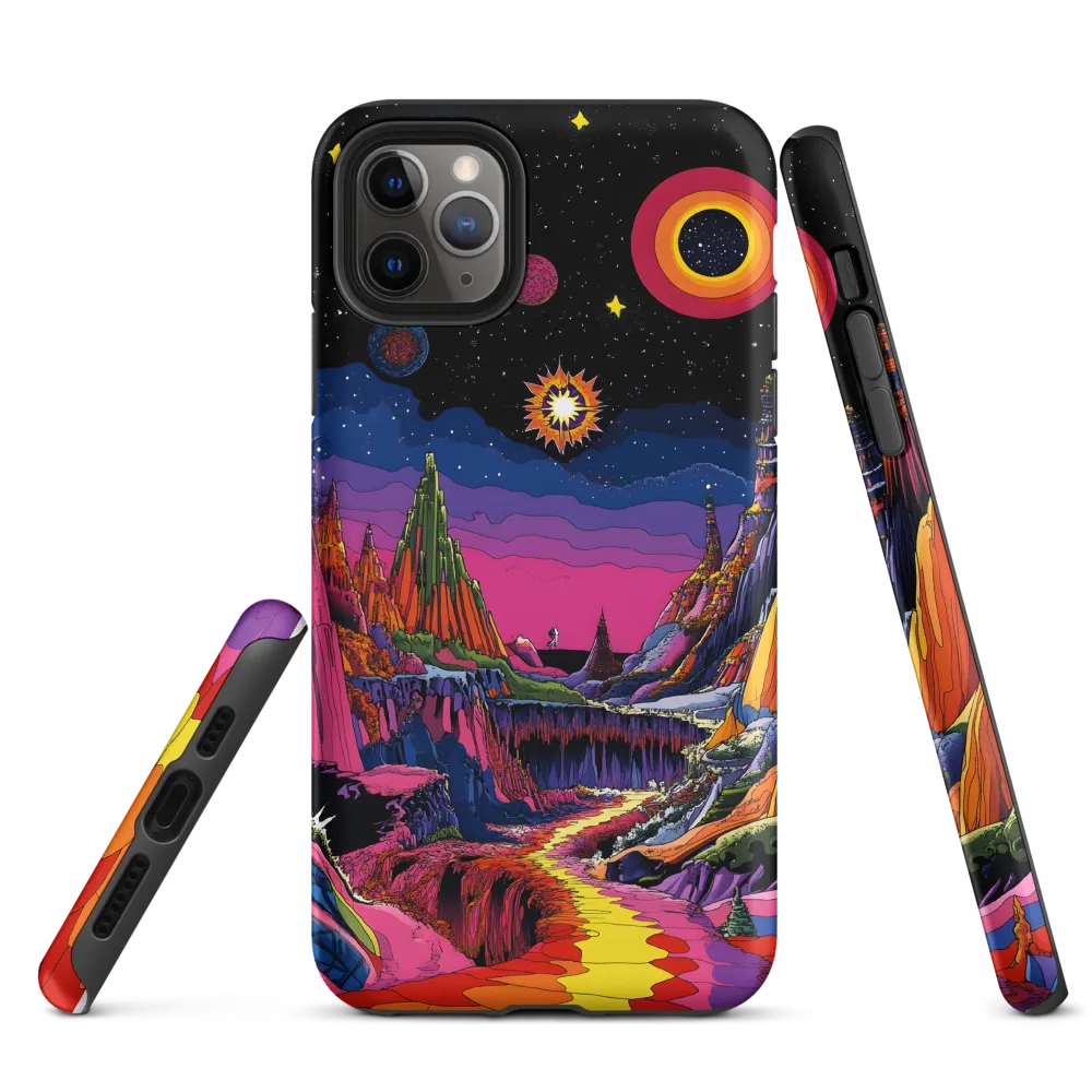 Galactic Wonders: A Journey Through an Alien Landscape