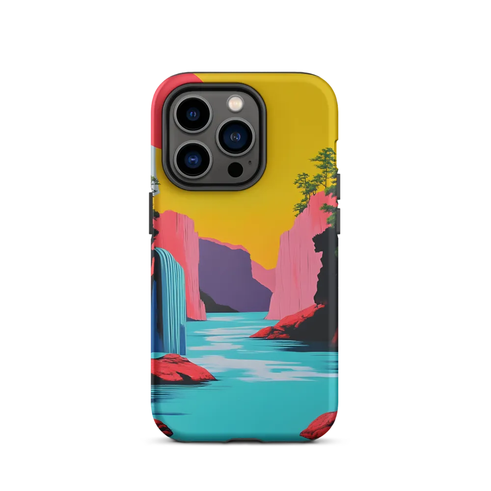 Dreamscape of Pink Cliffs and Turquoise Waters