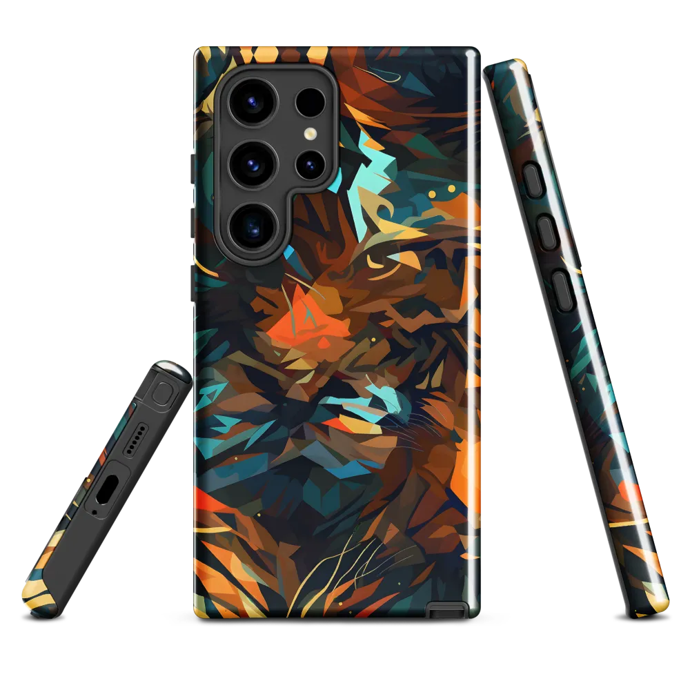 Wild Symphony: Abstract Tigers