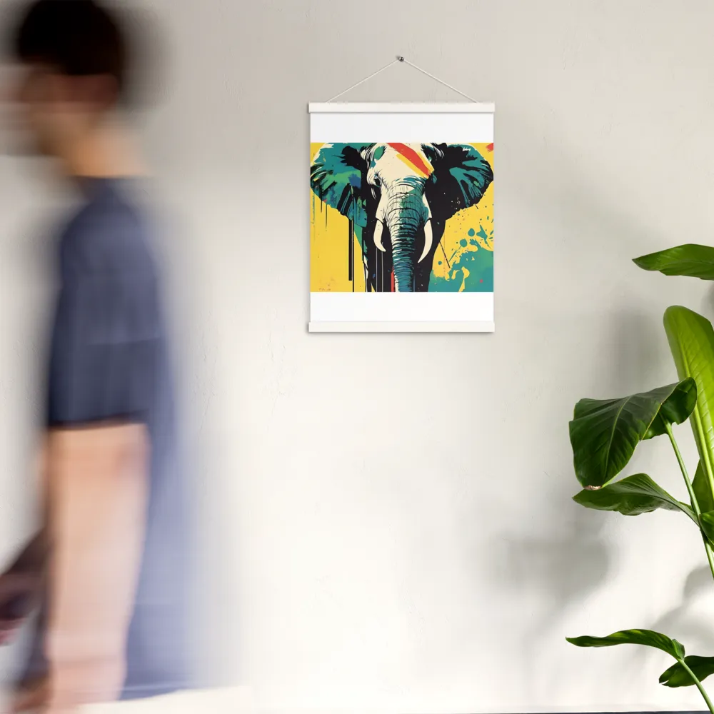 Elegance of the Wild: A Colorful Harmony