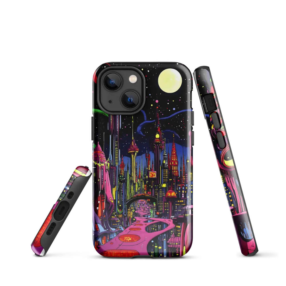 Neon Dreams of a Futuristic City