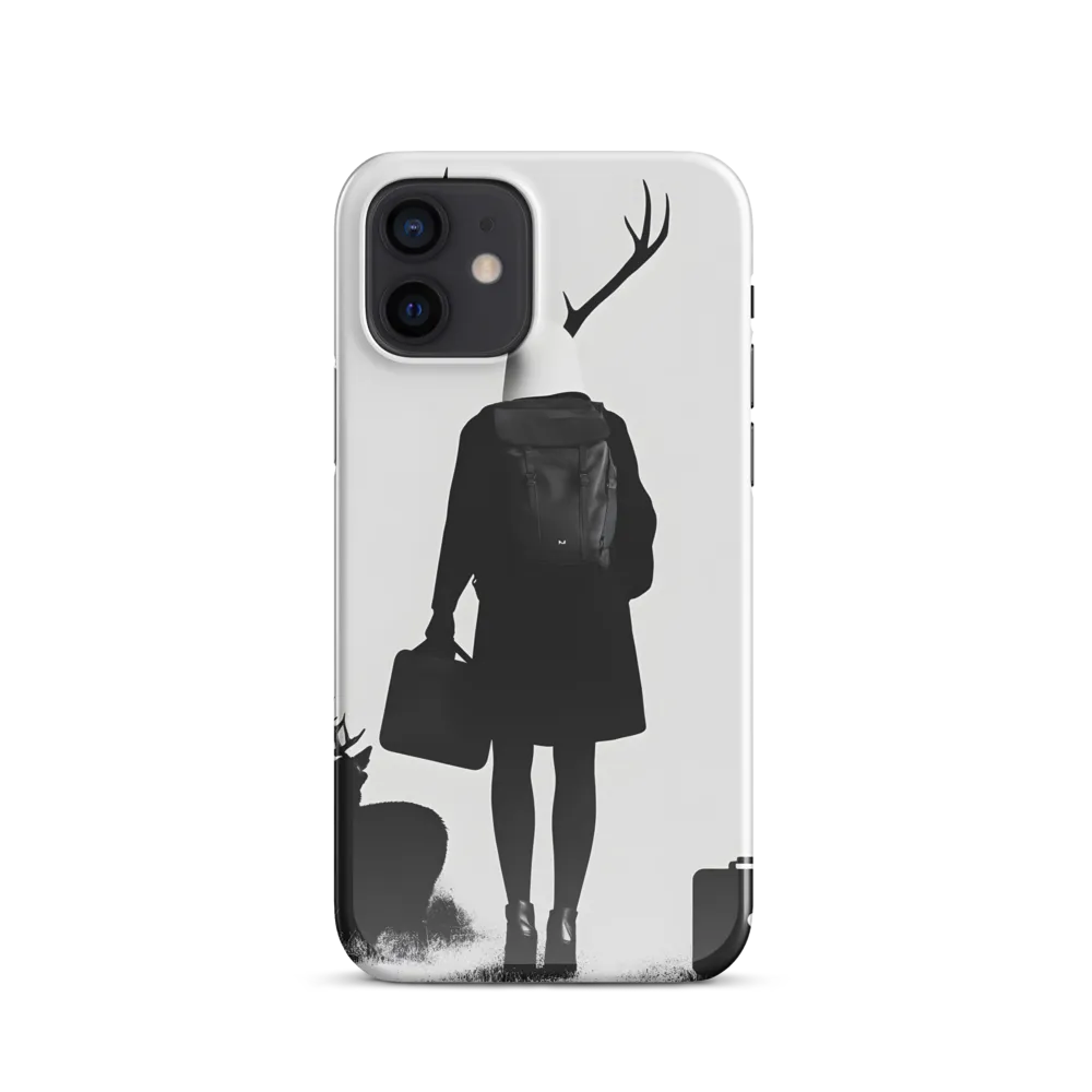Antlered Reflections | Phone Case |  12 | Snap Case | Glossy
