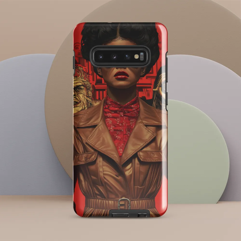 Ethereal Confidence: A Portrait of Modern Monsters | Phone Case |  S10 Plus | Tough Case | Glossy