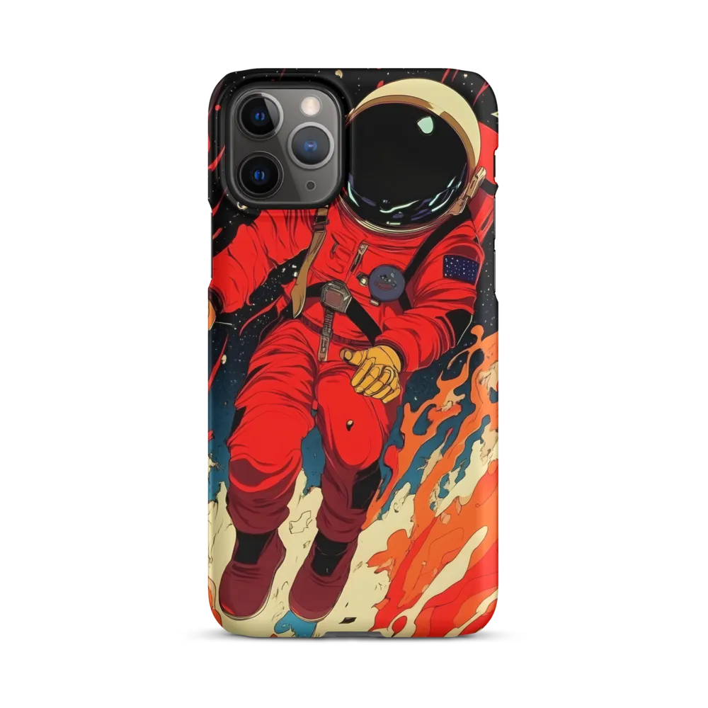 Cosmic Descent of the Astronaut | Phone Case |  11 Pro | Snap Case | Matte