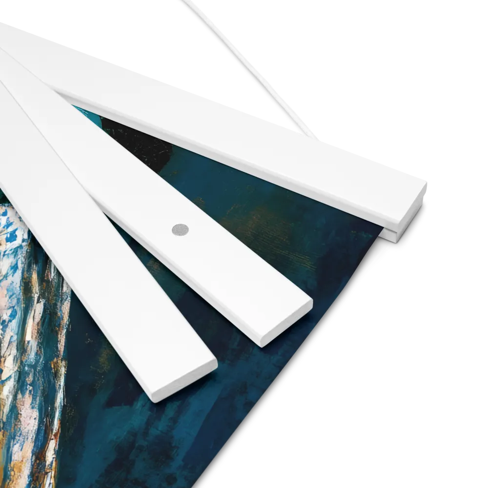 Majestic Absurdity: The Hat-Wearing Bird | Poster With White Wood Hanger | 12″×12″