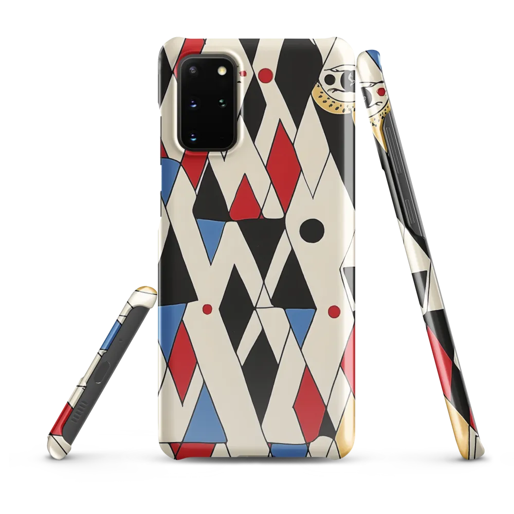 Dynamic Geometric Symphony | Phone Case |  S20 Plus | Snap Case | Glossy