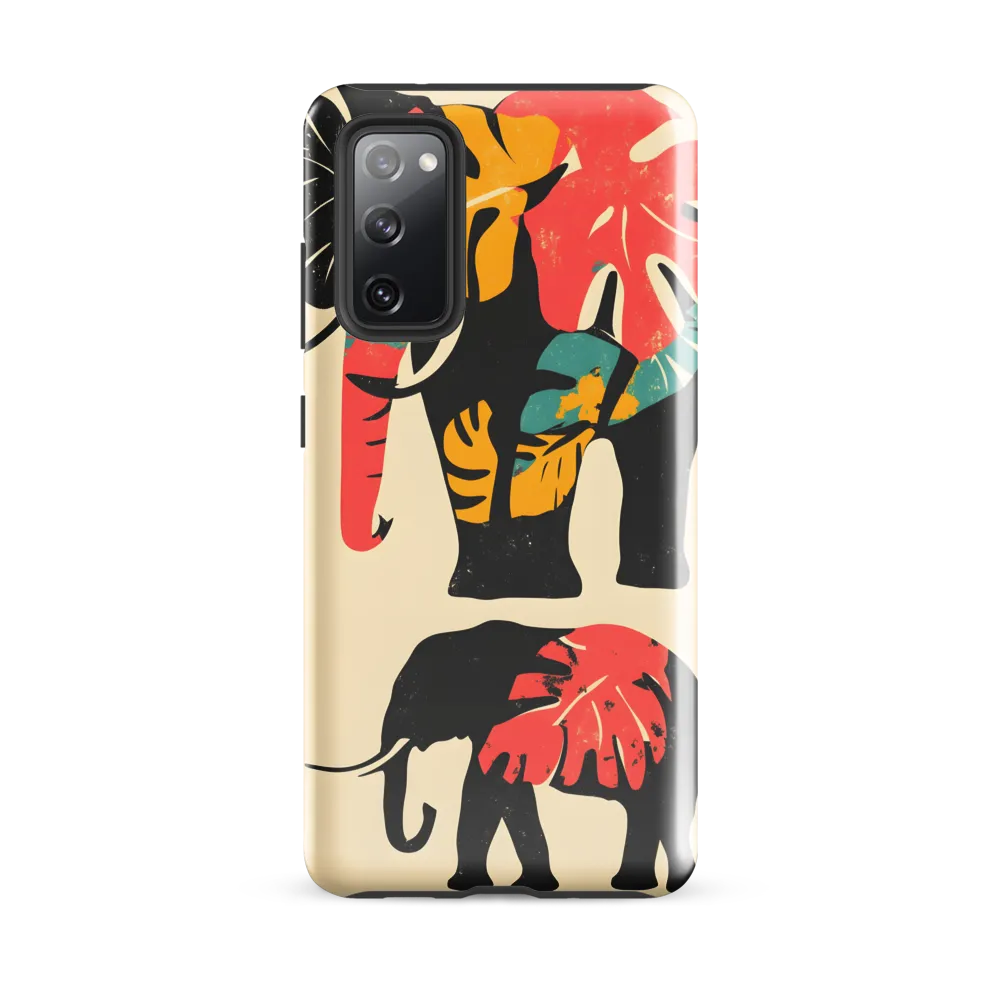 Tropical Elegance: The Elephant's Dance
