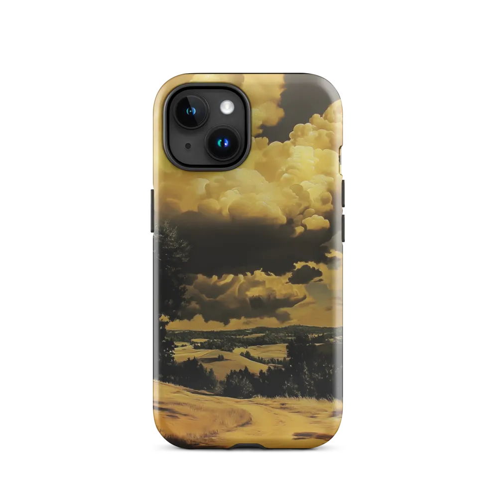 Golden Serenity in the Landscape