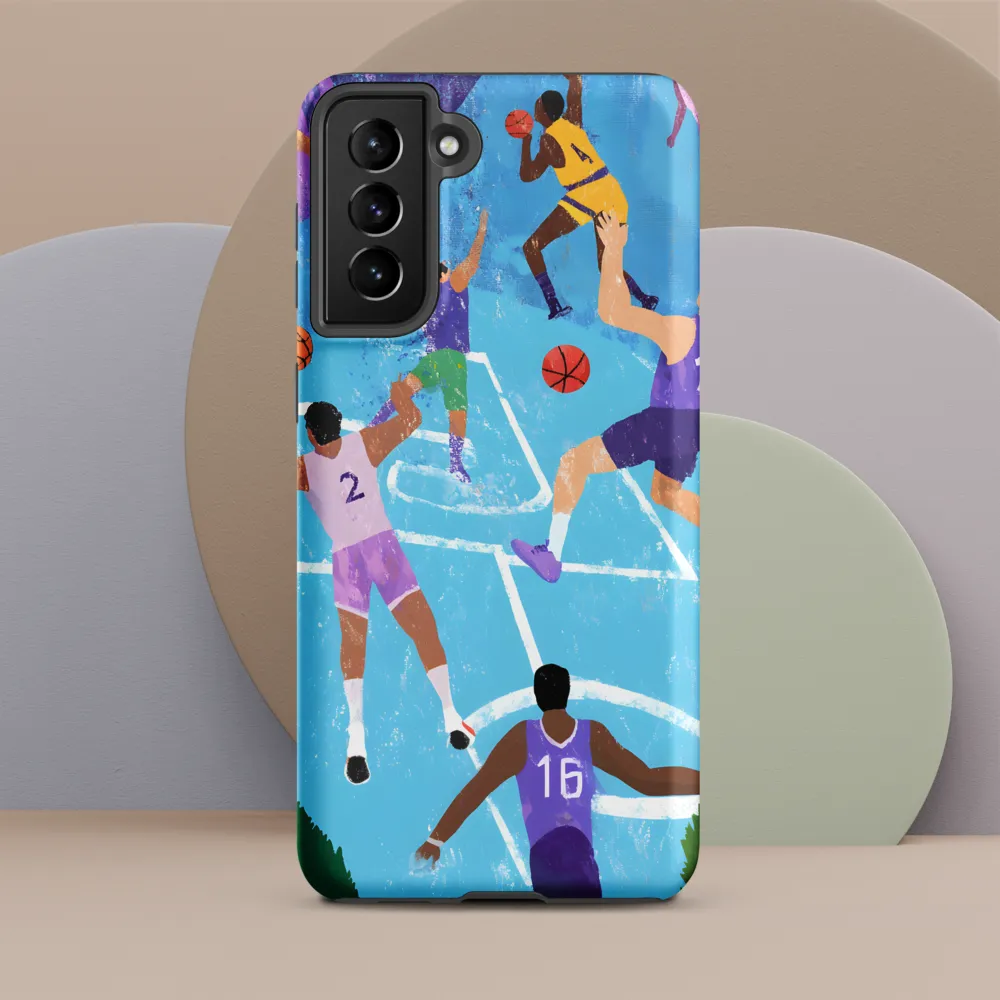 The Pulse of the Game | Phone Case |  S21 Plus | Tough Case | Matte