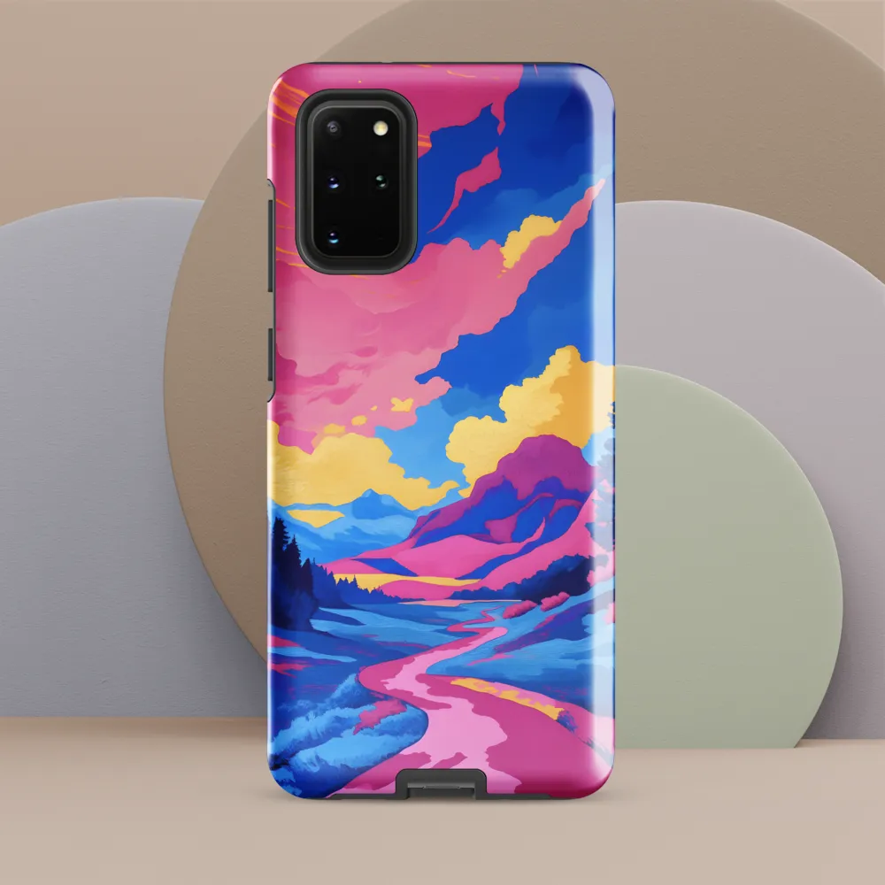 Dreamscape: The Serene River | Phone Case |  S20 Plus | Tough Case | Glossy