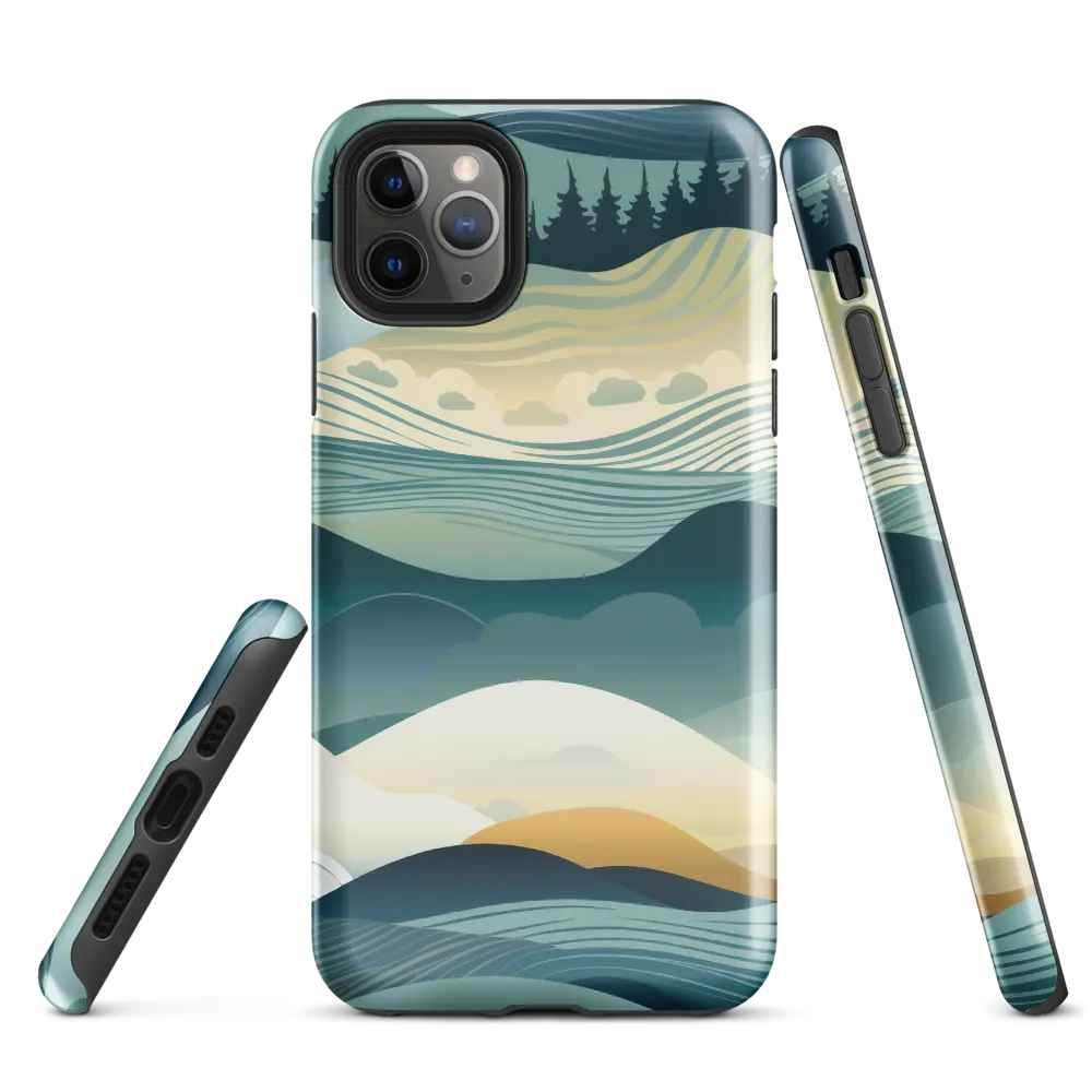 Harmonic Landscapes | Phone Case |  11 Pro Max | Tough Case | Glossy