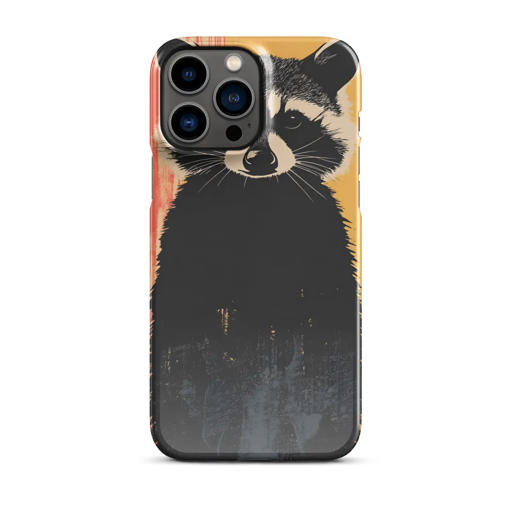 Whimsical Raccoon Portrait