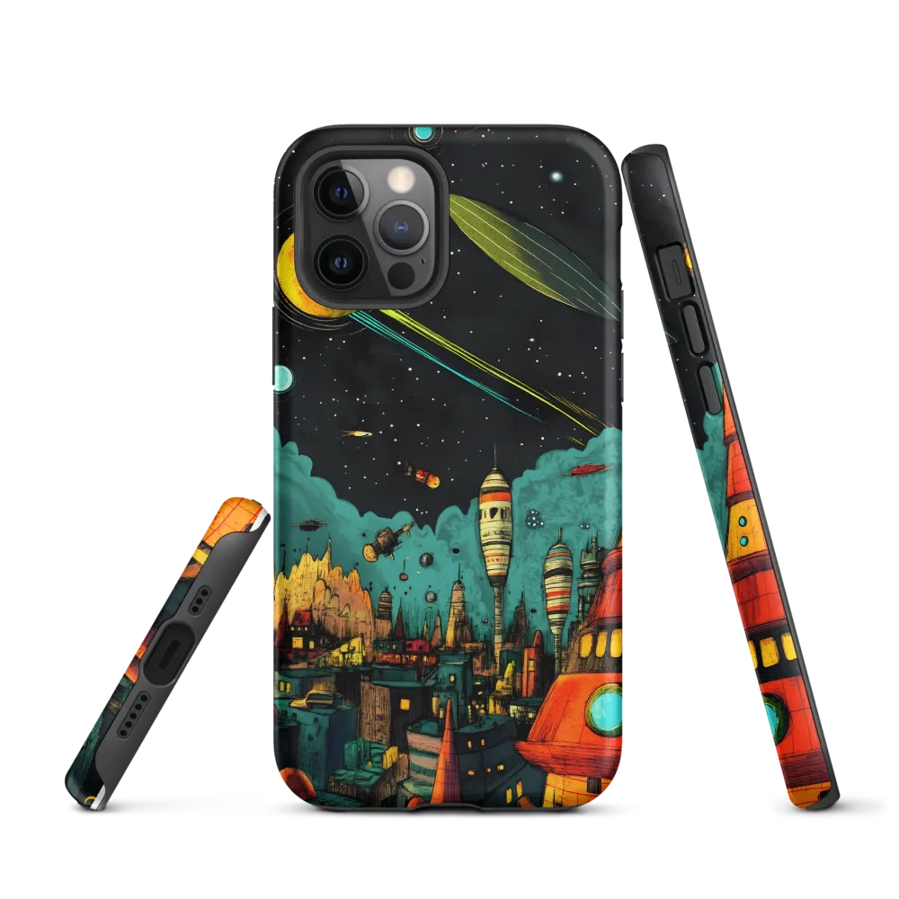 Galactic Cityscape: A Journey Through Imagination
