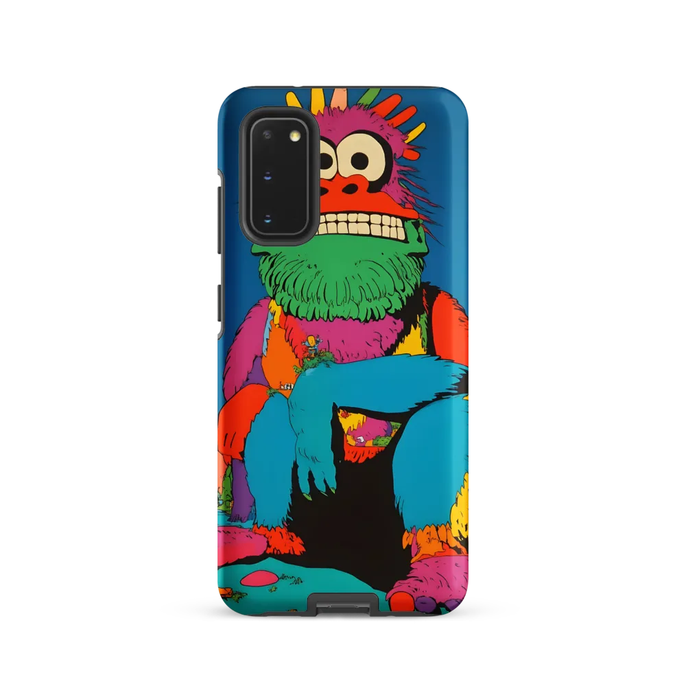 Whimsical Giant: A Playful Monster Encounter