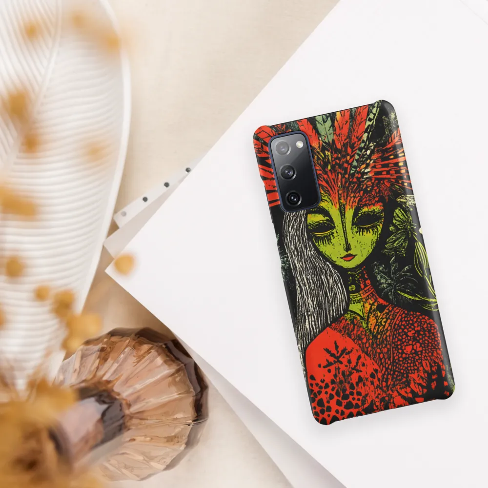 Mystical Flora: A Surreal Portrait