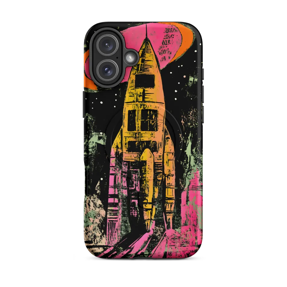 Cosmic Voyage: A Surreal Rocket Adventure