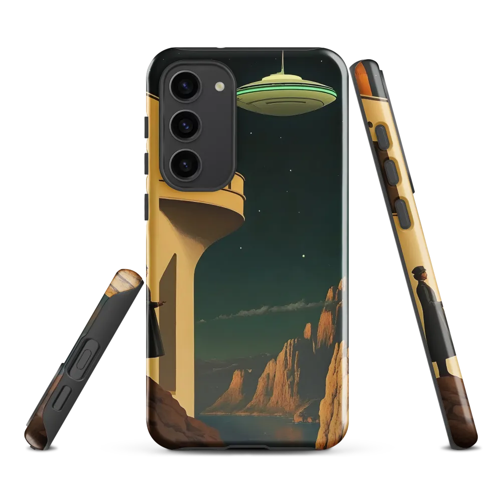 Encountering the Unknown | Phone Case |  S23 Plus | Tough Case | Glossy